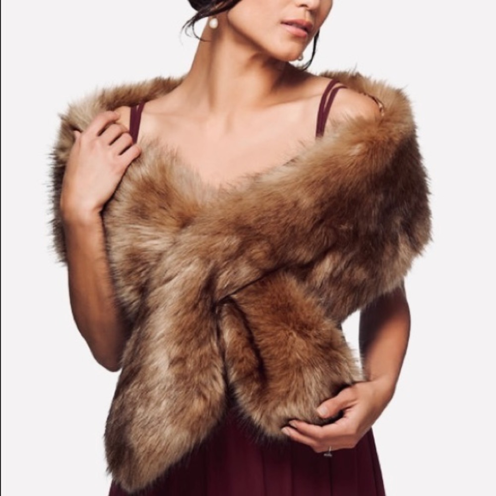 COPY - Serenity Faux Fur Wrap